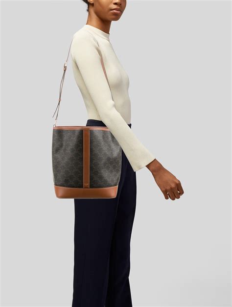 celine bucket medium|Celine medium bucket bag.